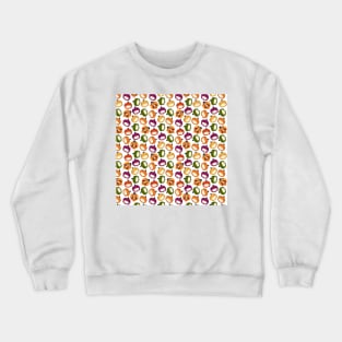 Corona Pumpkins and Turkeys Thanksgiving Crewneck Sweatshirt